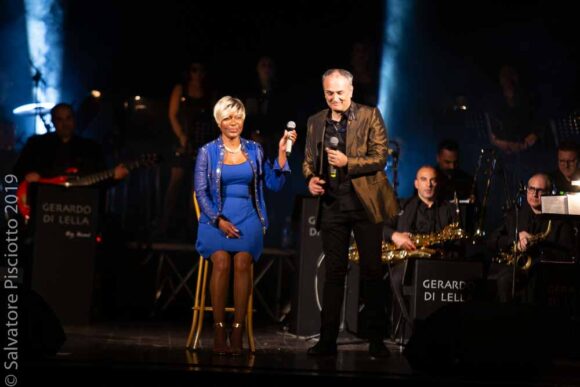 Amii Stewart e Gerardo Di Lella orchestra ad Agrigento