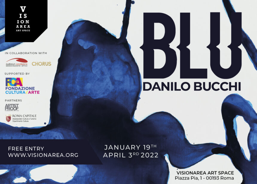 Danilo Bucchi con la mostra ?Blu? presso Visionarea Art Space