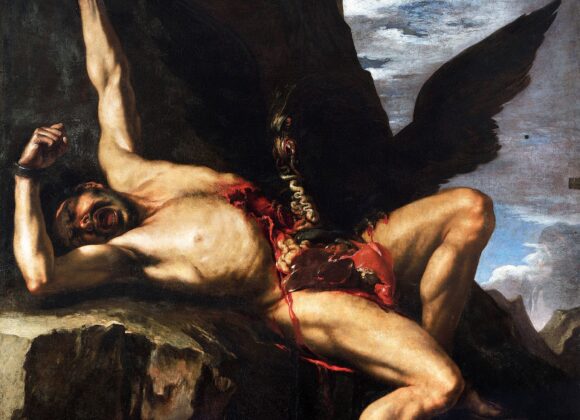 Abel Ferrara legge le poesie di Gabriele Tinti ispirate al dipinto Il supplizio di Prometeo di Salvator Rosa