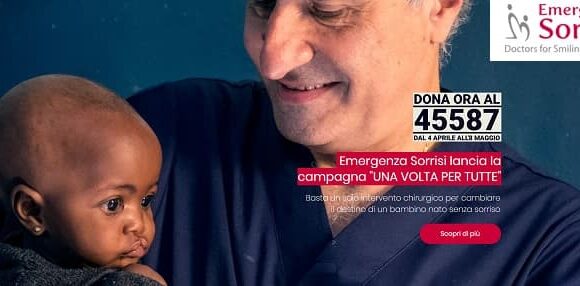 “Una volta per tutte”, la campagna di Emergenza Sorrisi