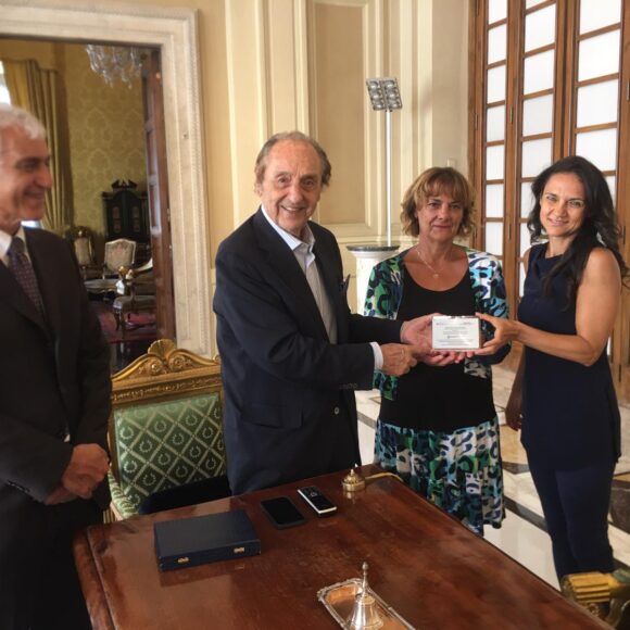 Il Prof. Emanuele incontra i Direttori dell’IFO Regina Elena