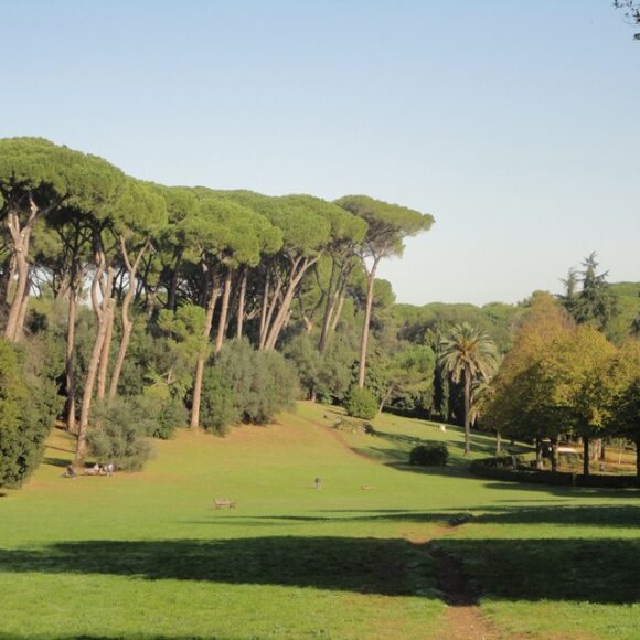 Nuova illuminazione del casale dei Carabinieri a Villa Ada a Roma