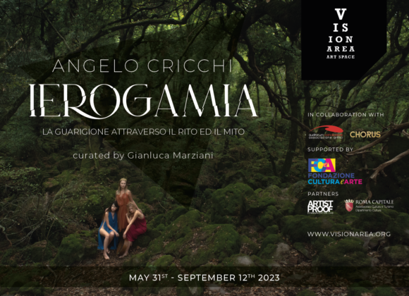 Angelo Cricchi con IEROGAMIA in mostra per Visionarea