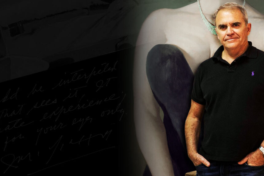L’opera Incipit di Julio Larraz arricchisce la collezione d’arte della Fondazione Terzo Pilastro
